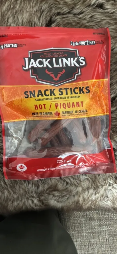 Jack Links Snacksticks Hot