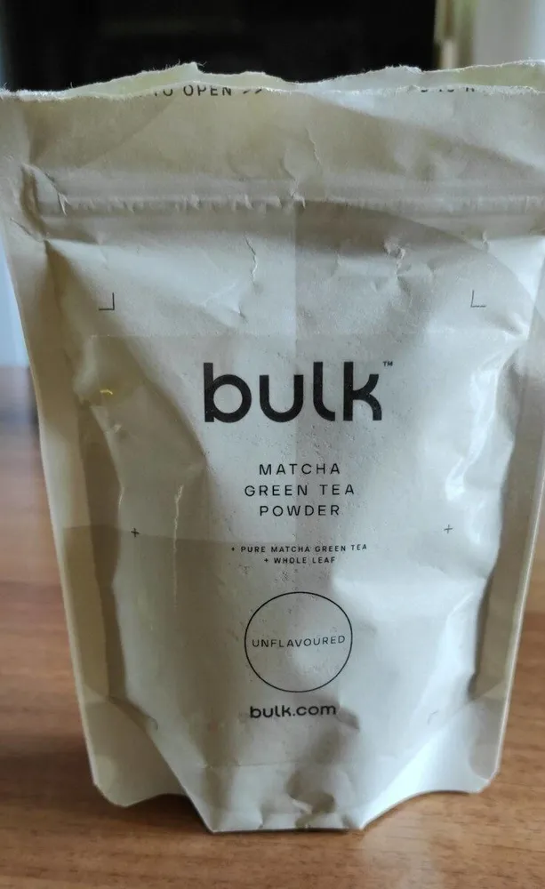 Matcha green tea powder