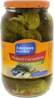 American Garden Pickled Cucumbers Dill Flavored