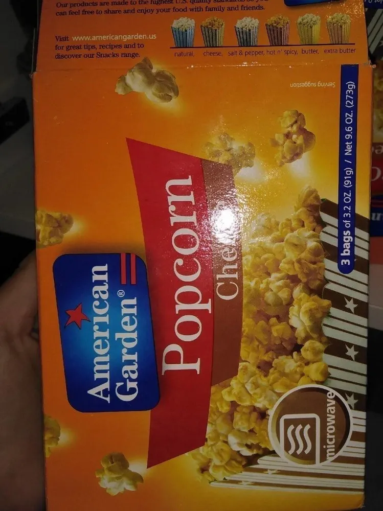 cheese poporn