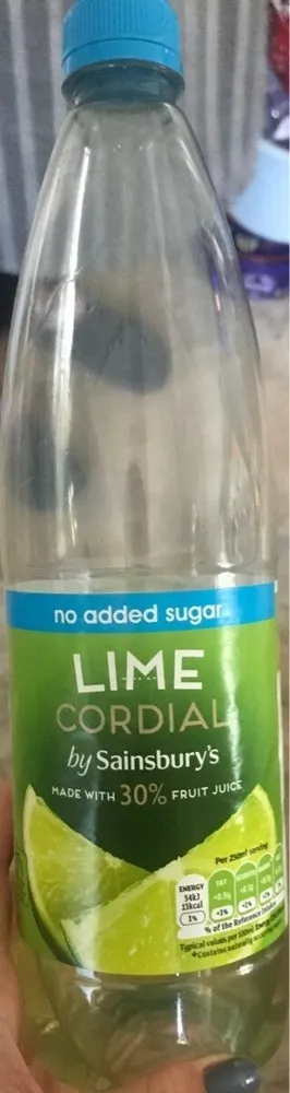 Lime cordial