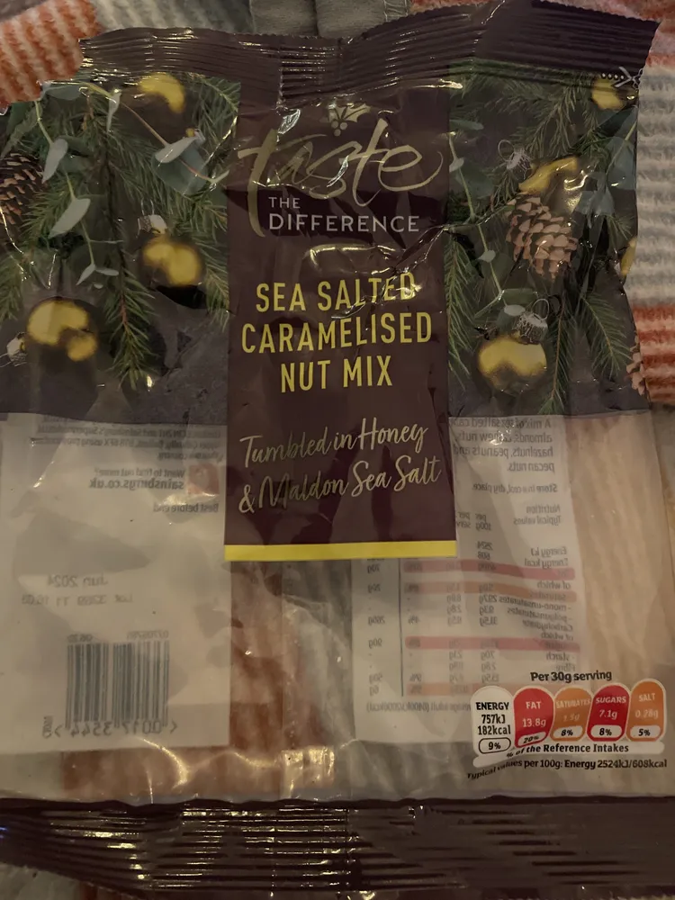 Sea Salt Caramellised Nut Mix