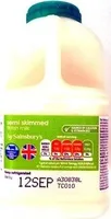 Semi skimmed British milk