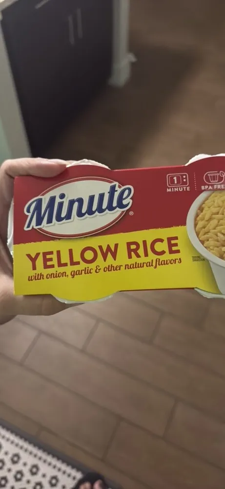 Yellow Rice with onion, garlic & other natural flavors