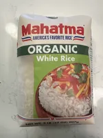 Organic white rice