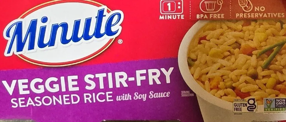 Veggie Stir-Fry Seasoned Rice