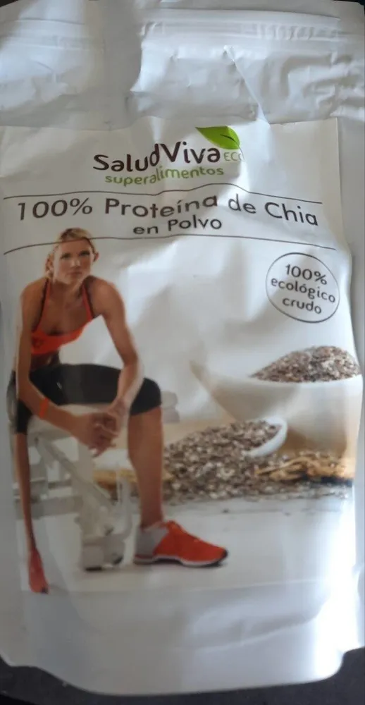 100% proteina de chia en polvo