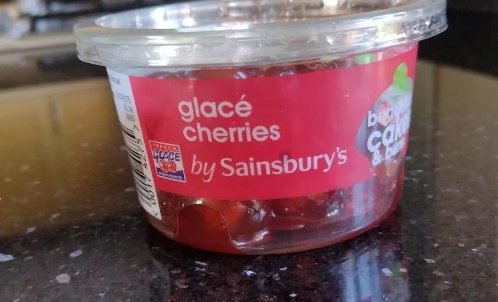 Glace cherries