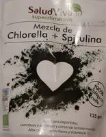 SaludViva mezcla de clorella + spirulina