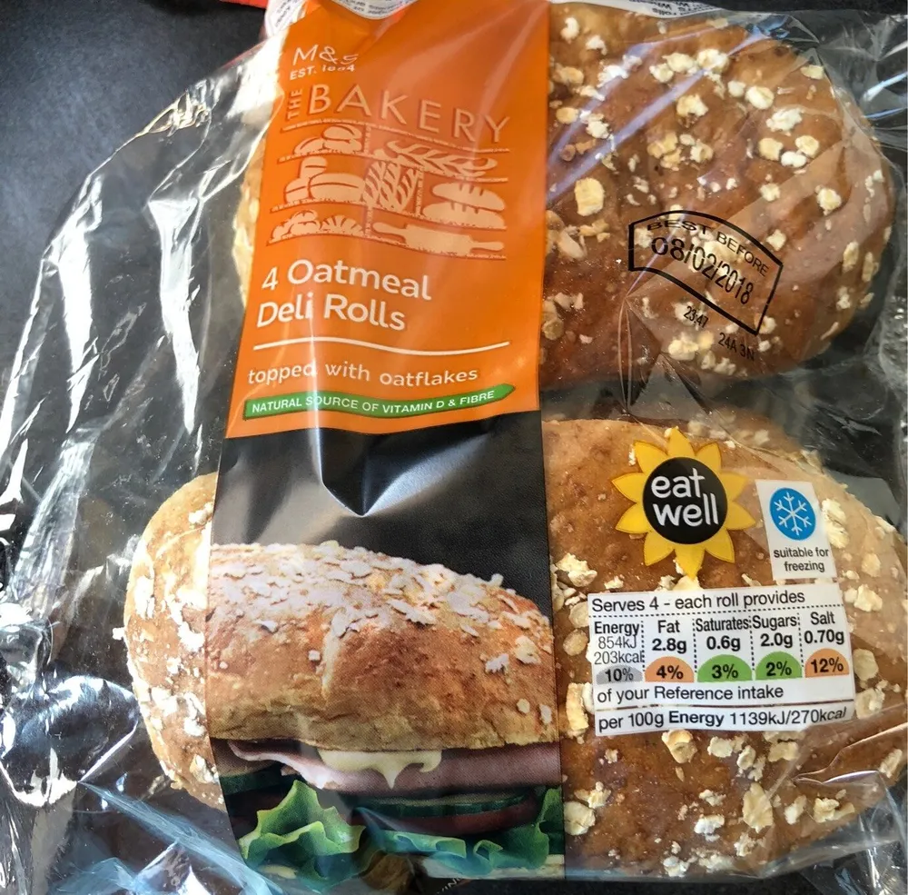 Oatmeal Deli Rolls