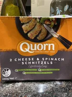2 Cheese & Spinach Schnitzels
