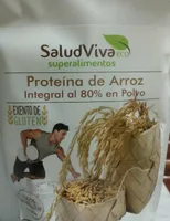 Proteína de arroz integral al 80% en polvo