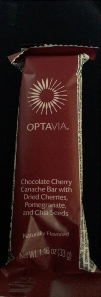 Chocolate cherry ganache bar with dried cherries pomegranate