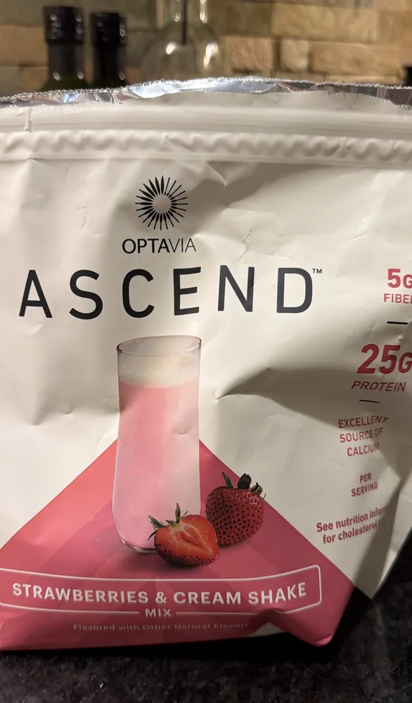 Ascend Strawberries & Cream Shake Mix