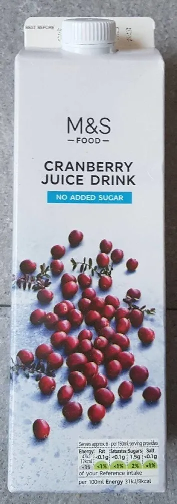 Cranberry Juice Drink