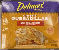 Crispy Quesadillas Char-Grilled Chicken