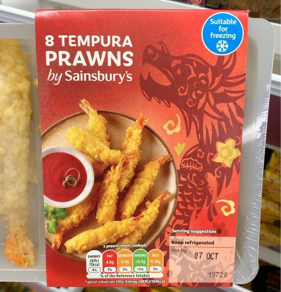 Tempura prawn