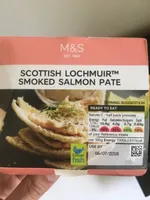 Scottish lochmuir smoked salmon pate