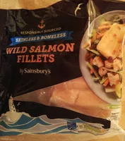 Wild salmon fillets