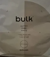Bulk ultra fine oats