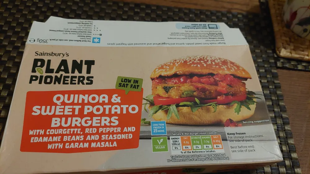 Quinoa, Sweet Potato And Lentils Burgers