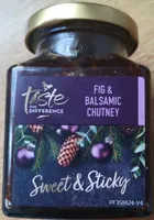 Taste the Difference  Fig & Balsamic Chutney