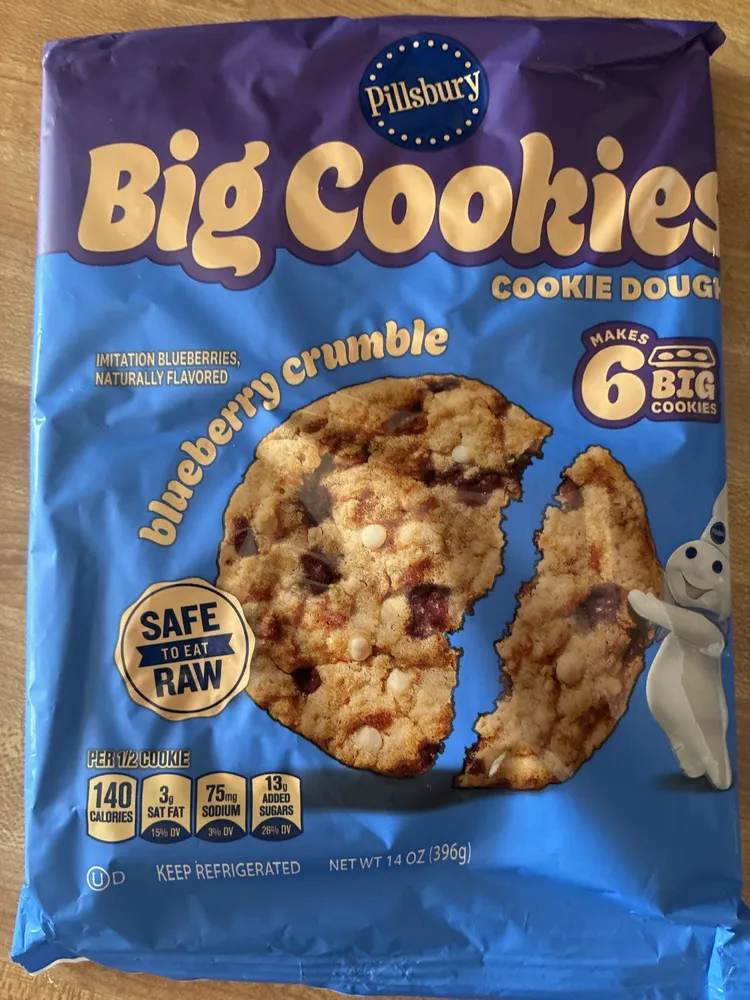 Big Cookies Blueberry Crumble