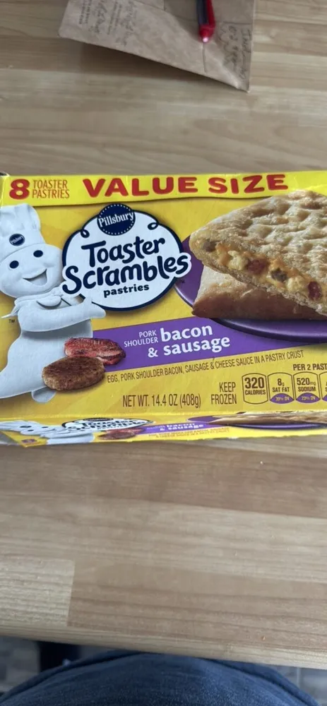 Toaster Scrambles pastries