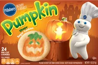 Ready to bake! pumpkin shape sugar cookies