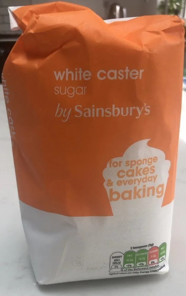 White caster sugar