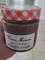 Bonne maman pâte à tartiner noisettes et cacao
