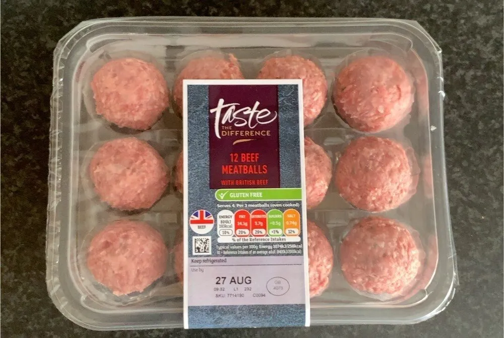 12 Beef Meatballs
