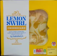 Lemon Swirl Cheesecake
