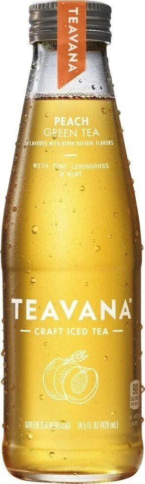 Peach green tea