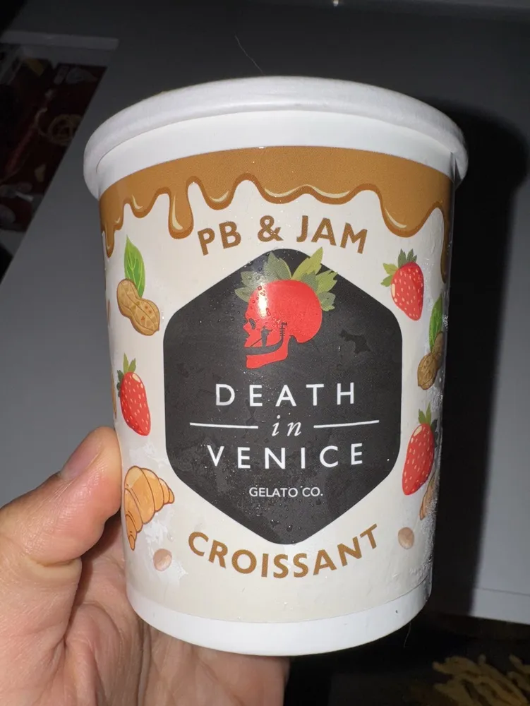 PB & Jam Croissant Gelato