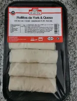 Rollitos de york y queso
