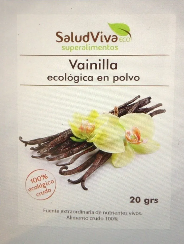 Vainilla ecologica en polvo
