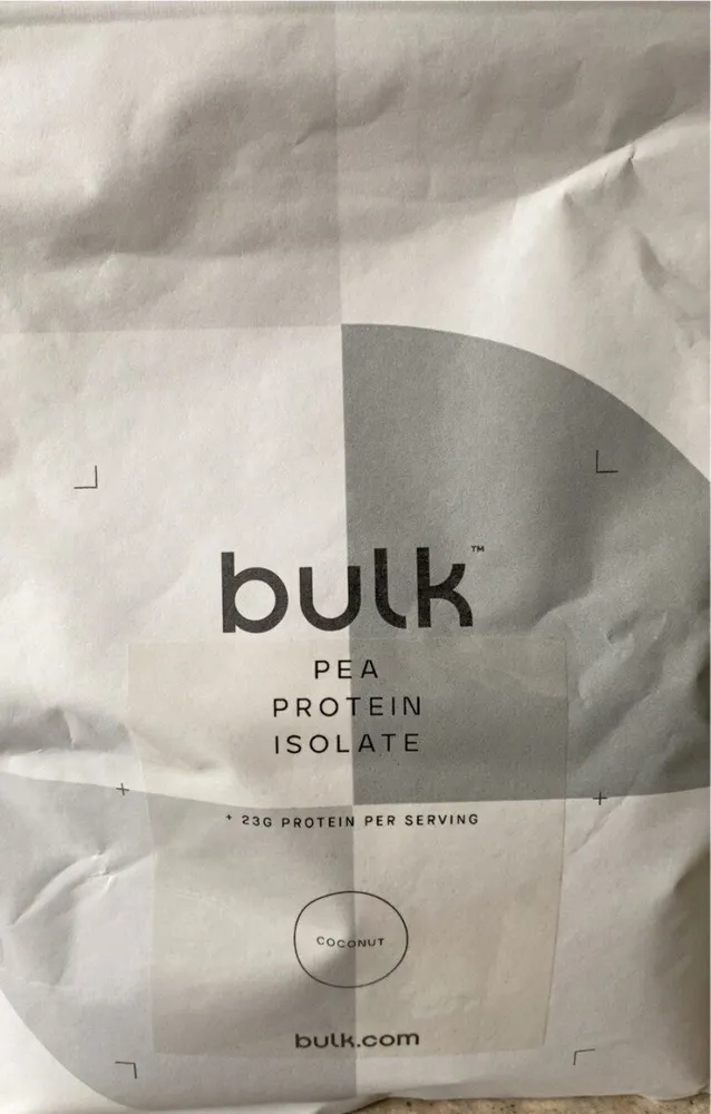 Pea protein coconut