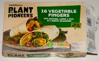 Vegetable fingers