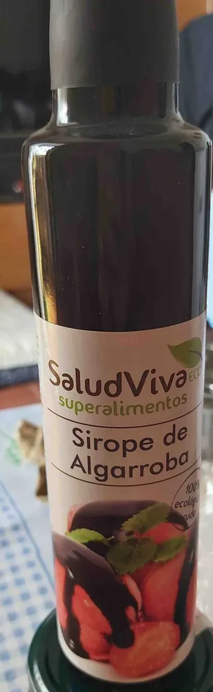 sirope de algarroba