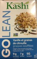 Grappes soufflées Vanille et graine de citrouille Go Lean