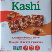 Chocolate Peanut Butter Chewy Whole Grain Bars