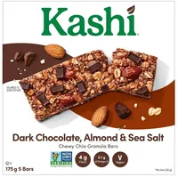 Dark Chocolate, Almond & Sea Salt Chewy Chia Whole Grain Bars