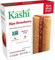 Soft baked breakfast bars ripe strawberry