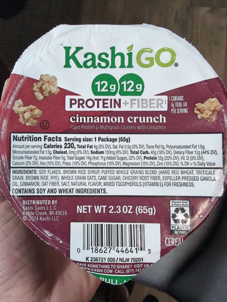 GO Lean Crunch Cereal