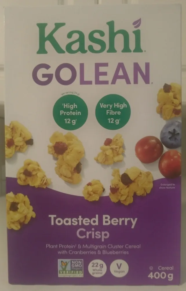 Toasted Berry Crisp, GO LEAN Cereal.