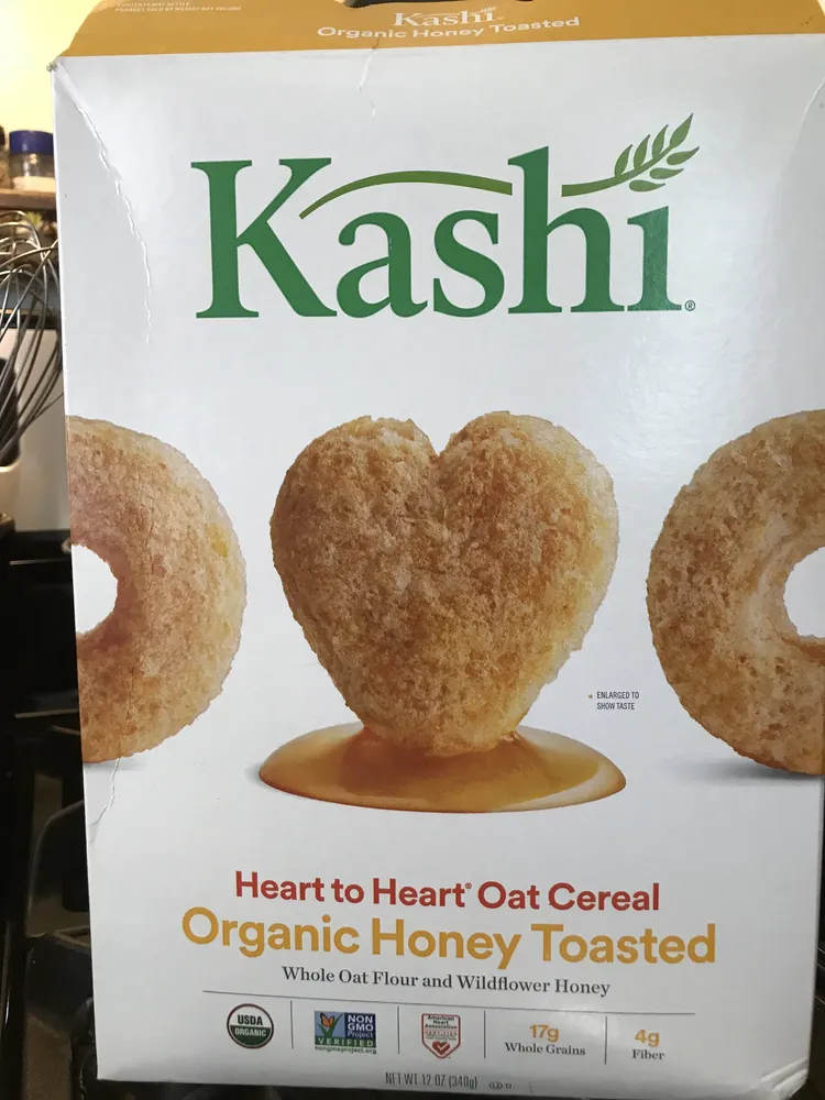 Honey Toasted Organic Oat Cereal