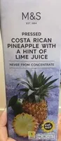 Pressed Costa Rican Pineapple with a Hint of Lime Juice