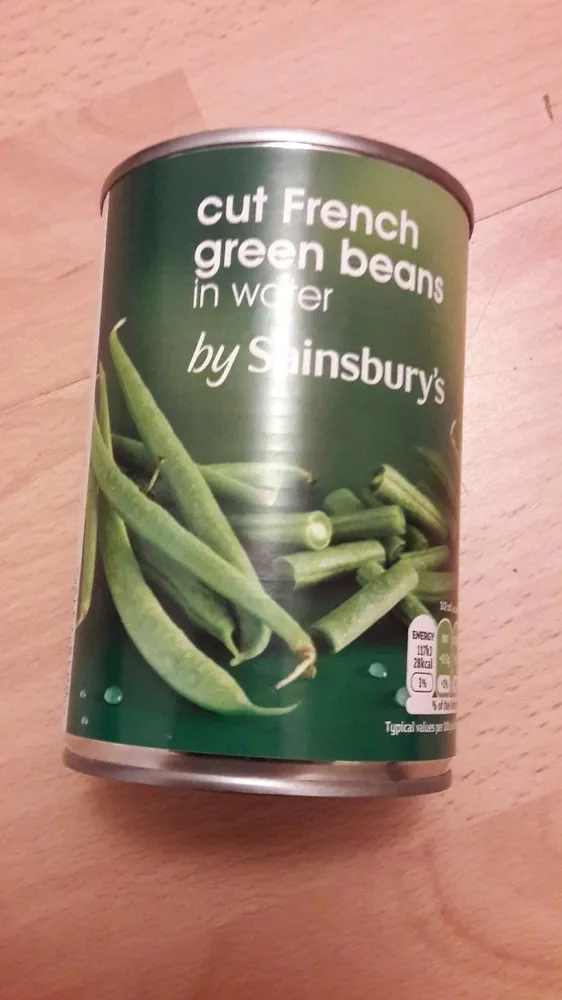 Cut French green beans