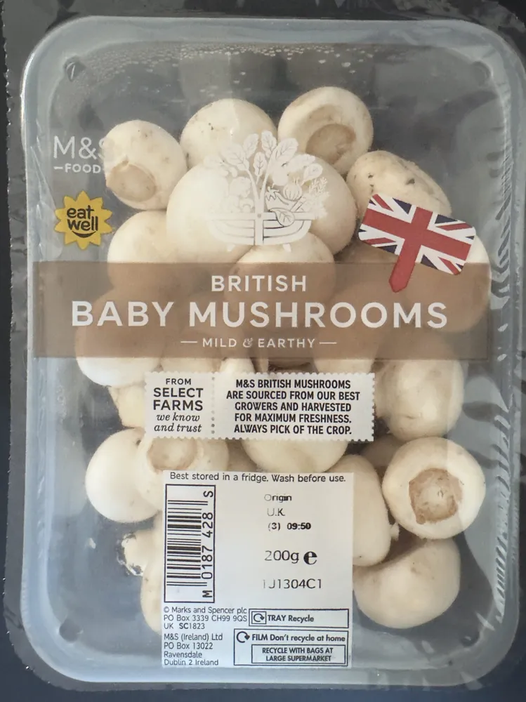 Baby mushrooms